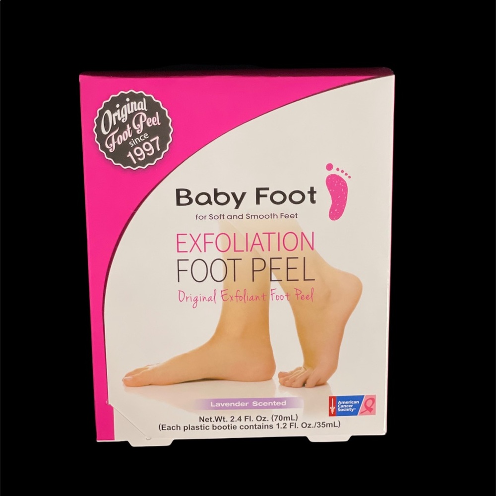 Baby foot, foot peal